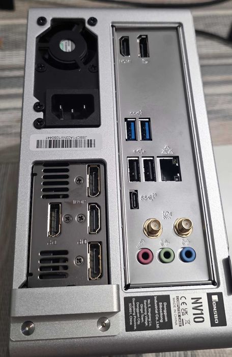 Mini komputer RTX 5060, 32gb ram, I3-12100f, jonsbo nv10