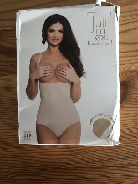 Body modelujące Julimex model 219 XXL beżowe