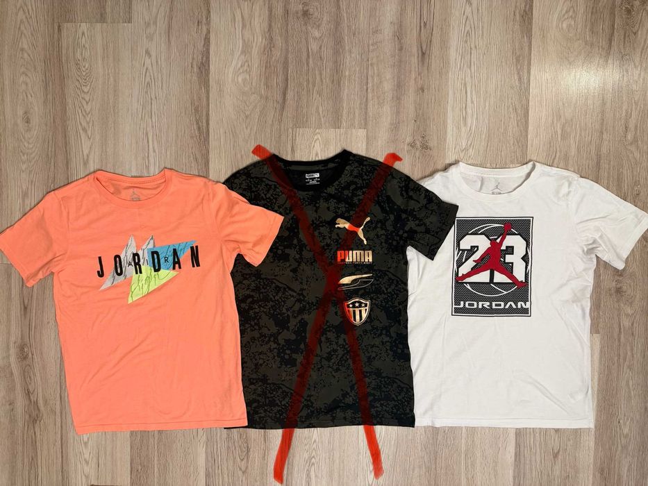 Koszulki krótki rękaw np. Adidas,Jordan,Nike,Puma