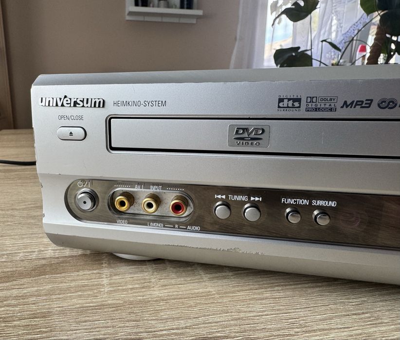 Universum DVD-VCR4030 #Magnetowid VHS #6HD #Hi-Fi Stereo #Radio FM