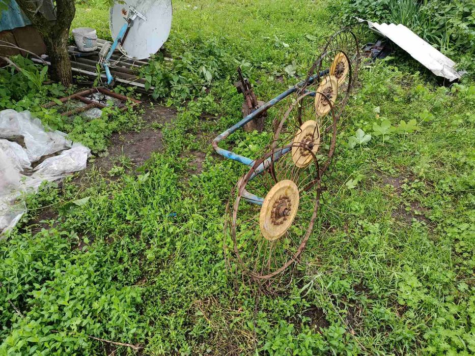 Граблі Сонечко до мотоблока і мототрактора