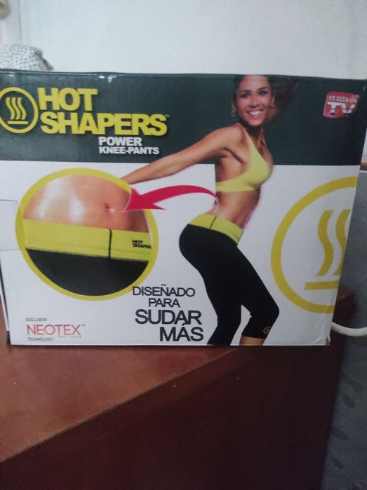 Spodenki neoprenowych Hot Shapers Power Knee-Pants.