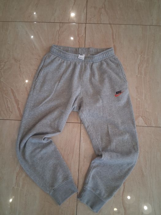 Dresy spodnie dresowe Nike meskie szare rozm. S