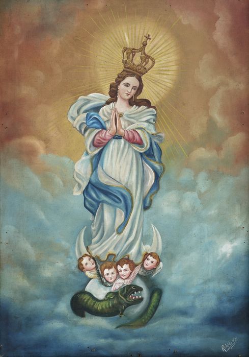 Pintura - Nossa Senhora da Conceição - Rebelo Jor