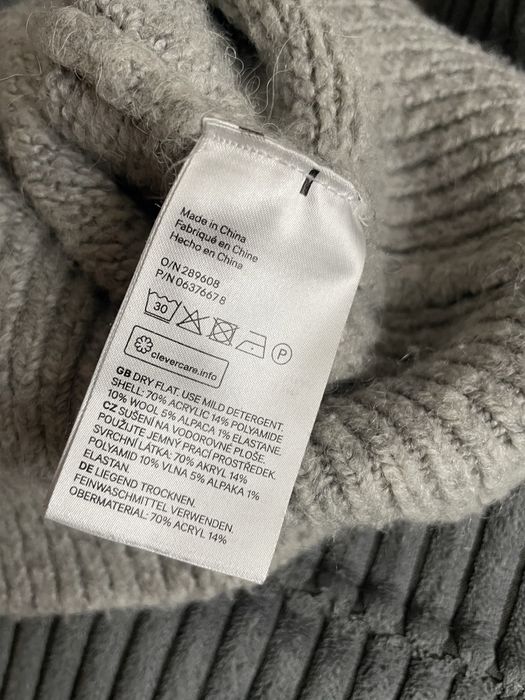 Sweter h&m szary golf