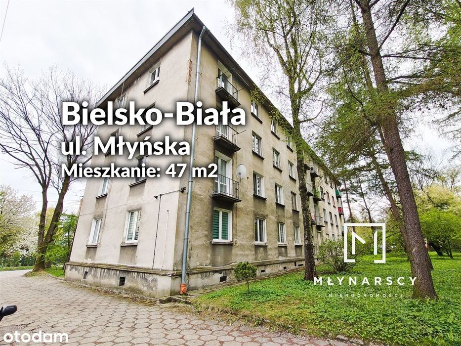 2 pok do remontu | zieleń za oknem | balkon