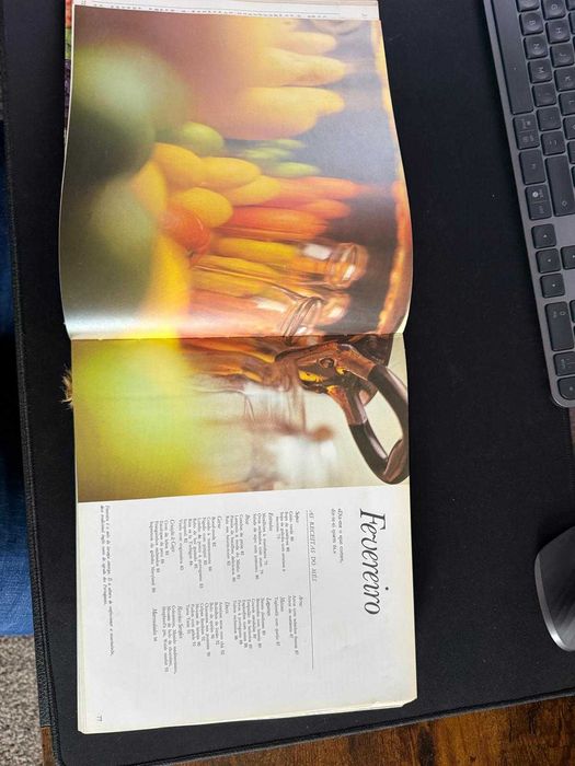 Livro “Doze Meses de Cozinha” – capa dura, ilustrado