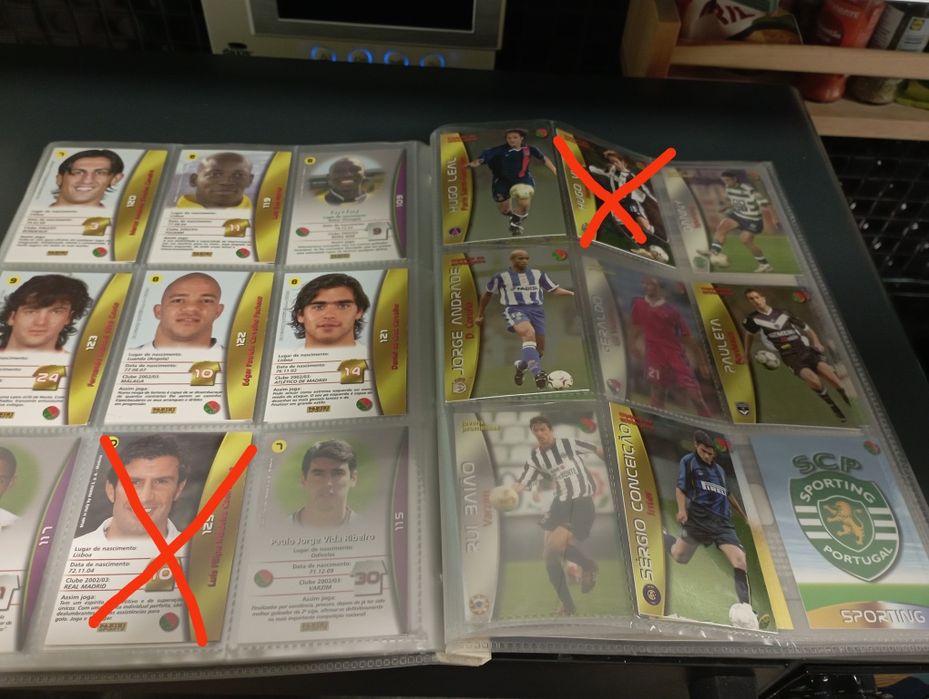 Caderneta Mega Craques 2003