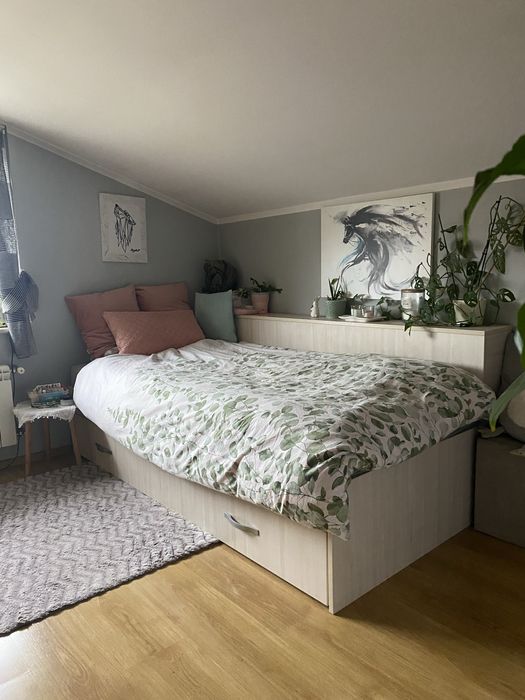 łóżko jednoosobowe 90x200