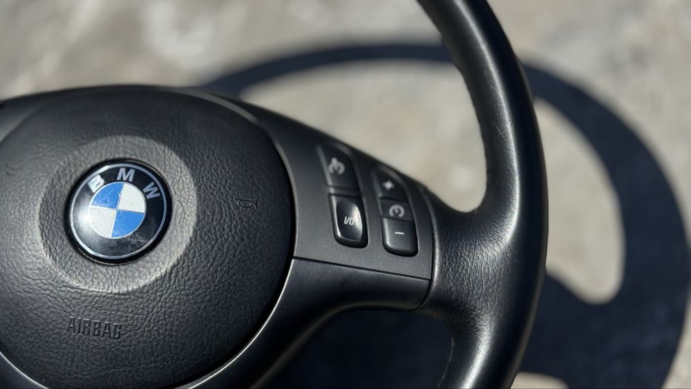 Мультируль БМВ Е39 Е46 Е53 Руль бмв е46 е39 е53 Баранка Кермо BMW Спорт руль 3 спиці мульти кермо Бмв е39 е46 М-Руль трьохспицевий