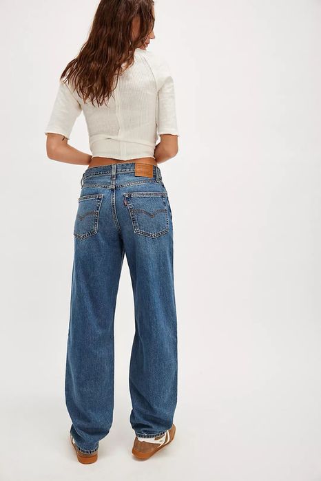 Levis Baggy Dad 25/32 з льоном у складі, стан нових