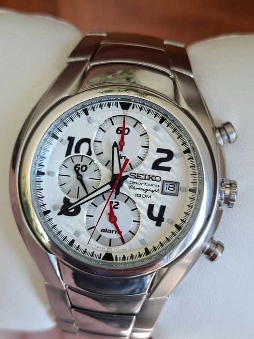 Zegarek męski Seiko Sportura Chrono Alarm