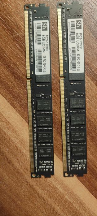 Pamięć RAM DDR3 16GB (2x8GB) do PC3-12800 UDIMM 1600mHz