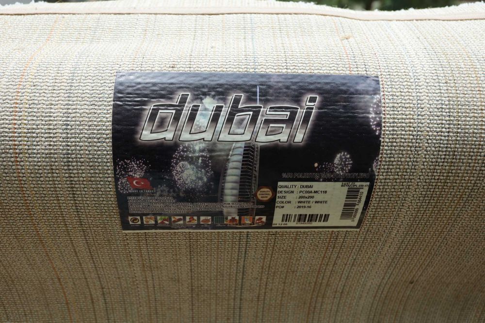 Tapete Dubai 200 x 2,90 cor White
