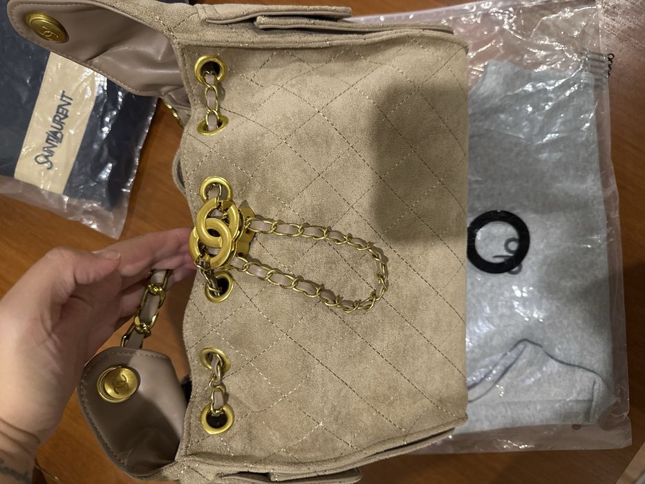 Сумка chanel hobo шанель нова модель замш