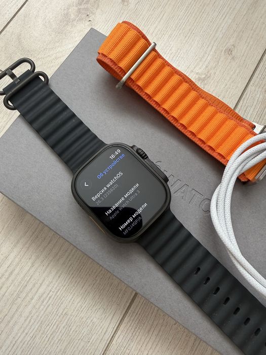 Смарт-годинник Apple Watch Ultra 3 GPS + eSIM 49mm Black