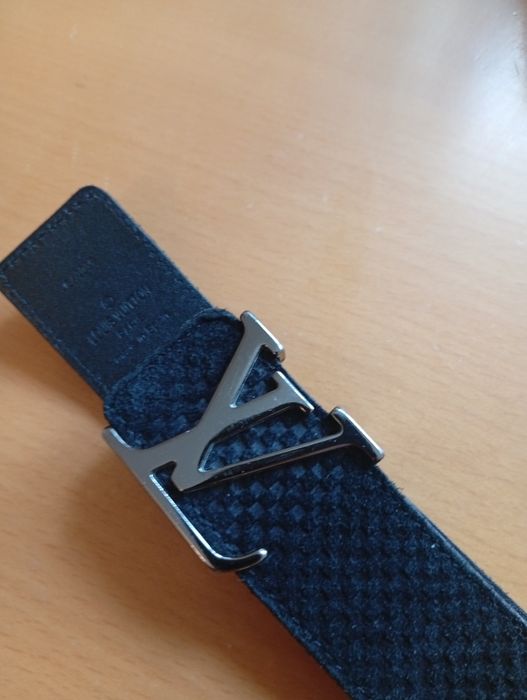 Luxury oryginalne pasek męski Louis Vuitton jak nowe