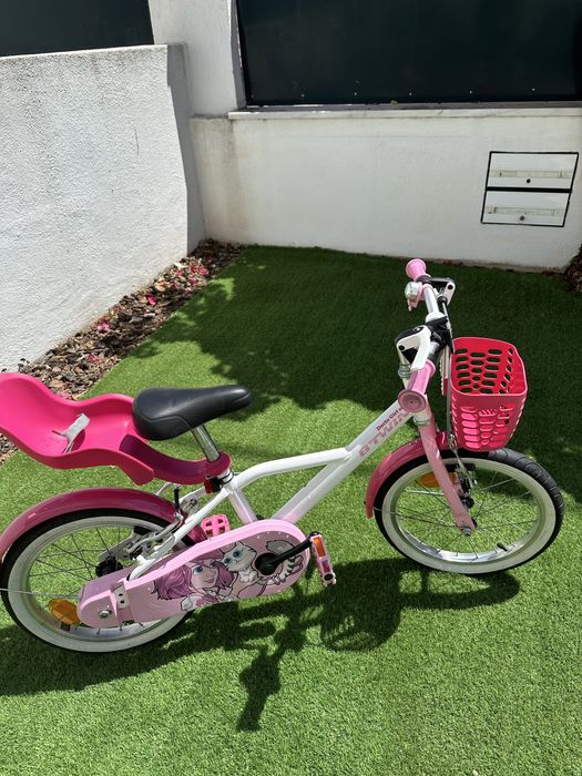 Bicicleta criança B'TWIN 16" + OFERTA Acessórios!