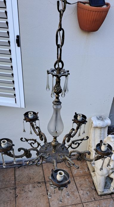 Candeeiro Ferro Furjado