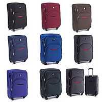 Дорожная сумка на 4-х колесах Тканевый дорожный чемодан Валіза дорожня