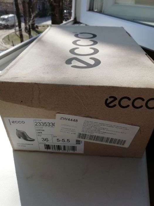 Ботильоны Ecco sculptured 65 , размер 36