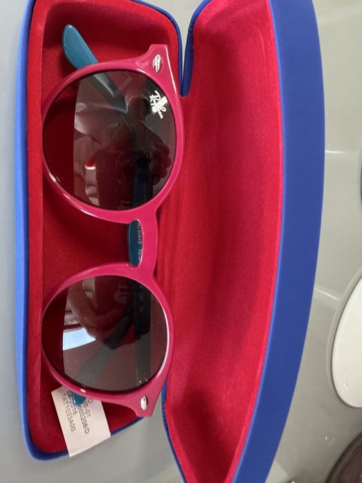 Okulary Ray-Ban RJ9064S 7019/14 dla dziecka – niemal nowe!