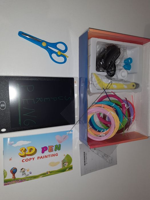 3D 3д ручка Pen 6 пен 6 + електронний планшет  коврик пластик pen3  2