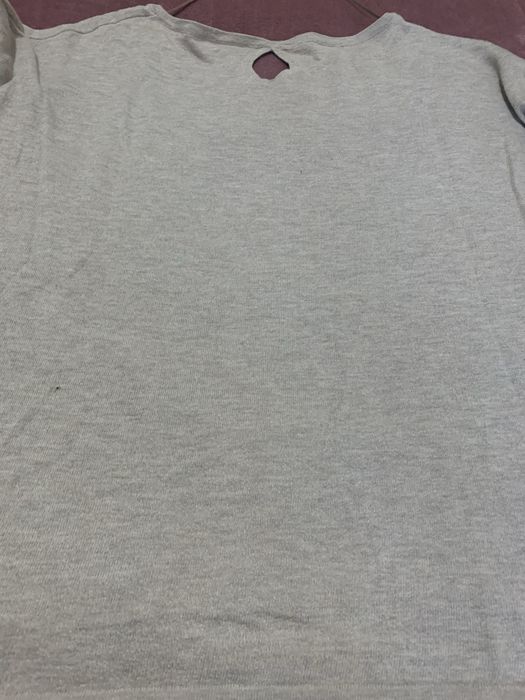 Camisola de malha “Promod” bege tamanho L com tigre estampado