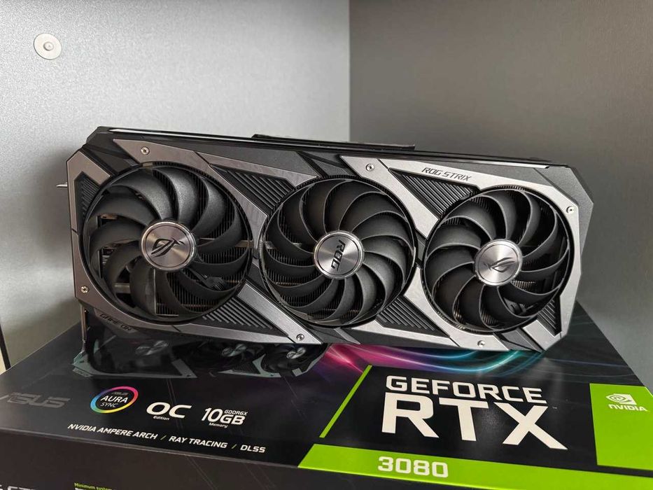 asus rog strix rtx 3080 - купить комплектующие для ПК - Цена на OLX.ua