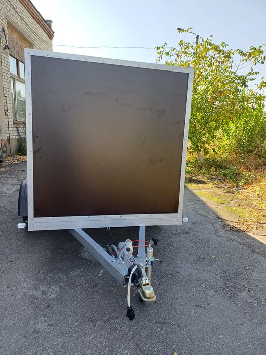 Причіп: причеп фургон 3200×1560×2000. Авто прицеп посилений легковий.