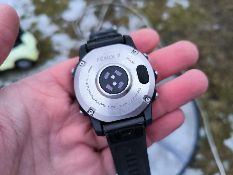 Топовий! Garmin Fenix 7 Silver 47mm