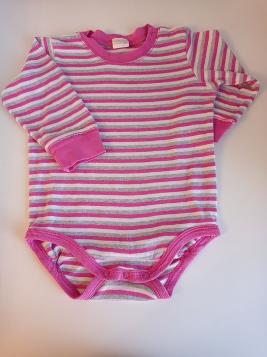 Дитячі бодіки,  шапка для дівчинки 80-86 см.