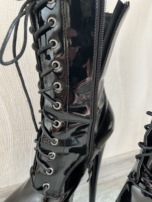 Лакові ботинки Стріпи 3-ка 39 розмір