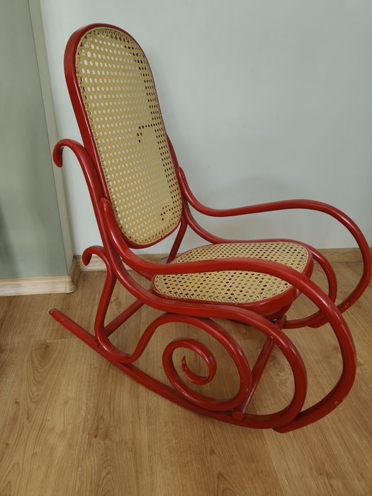 Fotel bujany dla dzieci PRL