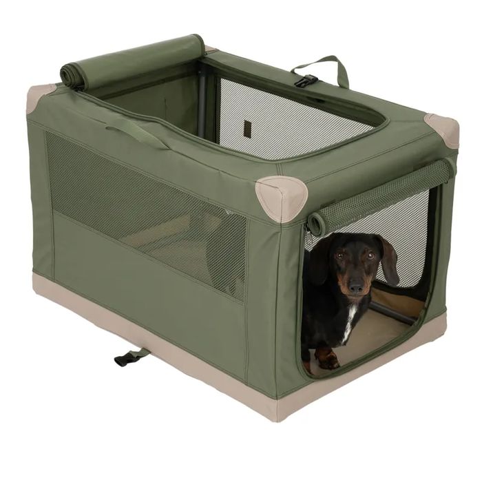 Zooplus Basics Składany Transporter dla Psa Basic M 76x50,5x48cm ZWR