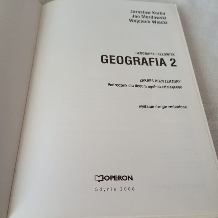 Geografia 2. Podrecznik