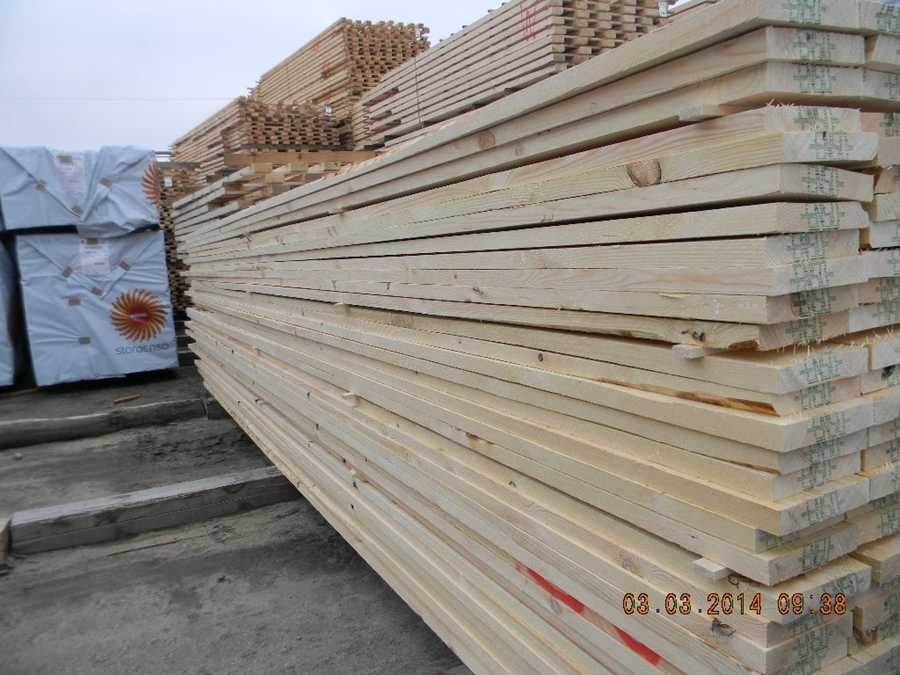 Tarcica sosnowa/świerkowa 32x125/150/175/200/225 Szwecja Skandynawia