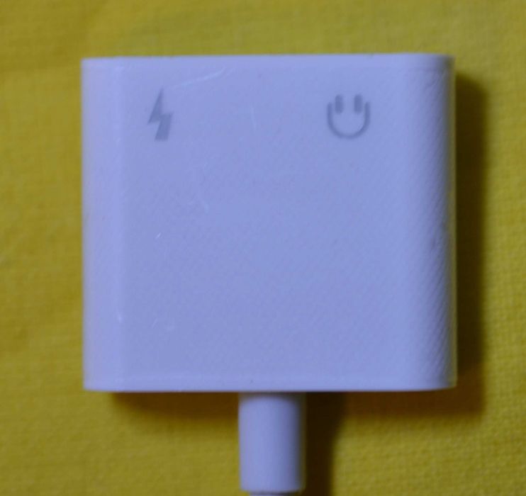rozdzielacz adapter lightning - 2 x lightning dla telefonu Apple