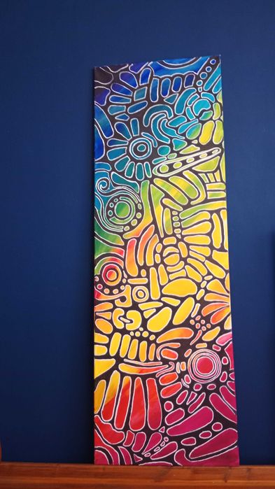 Czwarty obraz z cyklu szaleństwo kolorów