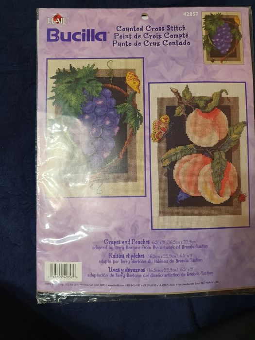 Нові набори для вишивки різних фірм