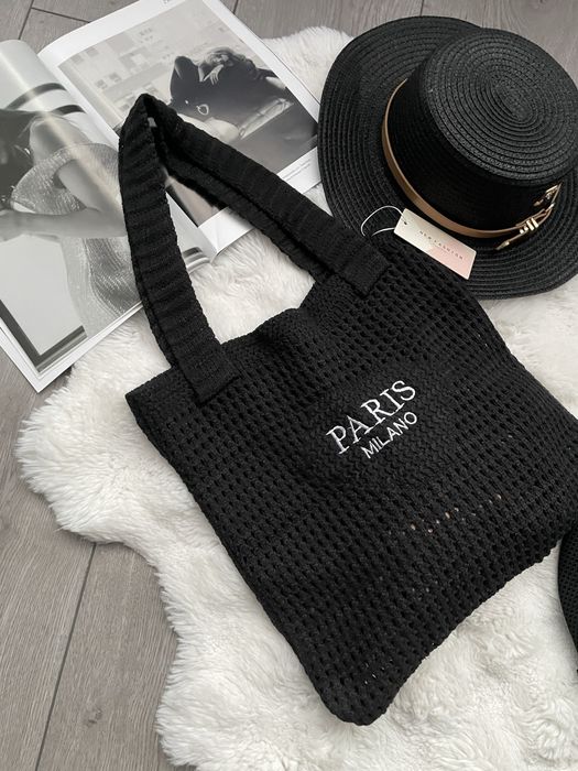 трендова вʼязана торба