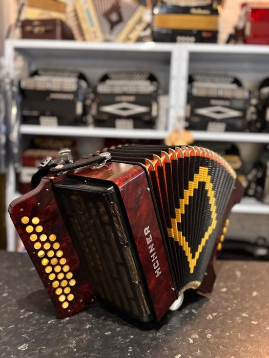 Concertina Hohner Fã La#Re#