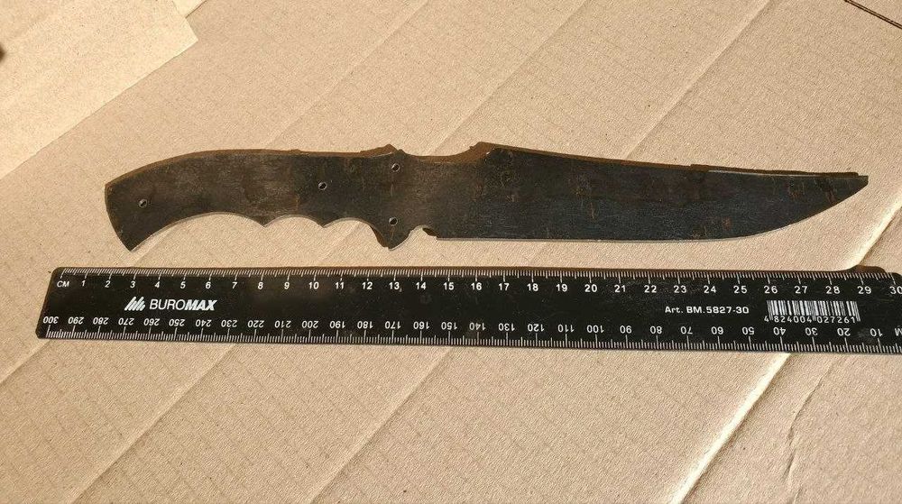 заготовка ссср под охотничий  нож  и др.