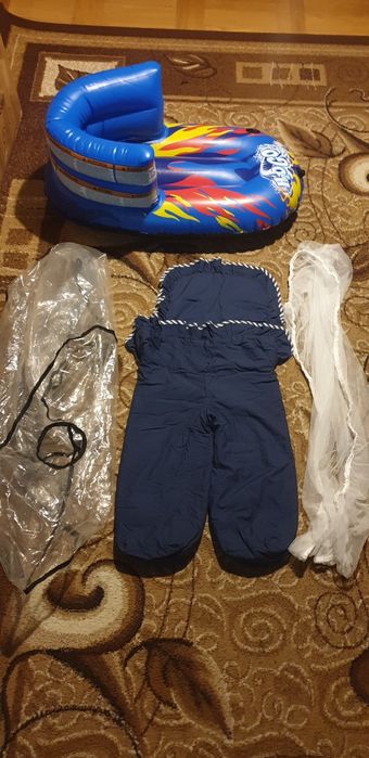 Zestaw dla dziecka + sanki dmuchane