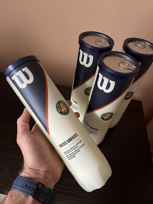 тенісні м'ячі WILSON ROLAND GARROS ALL COURT