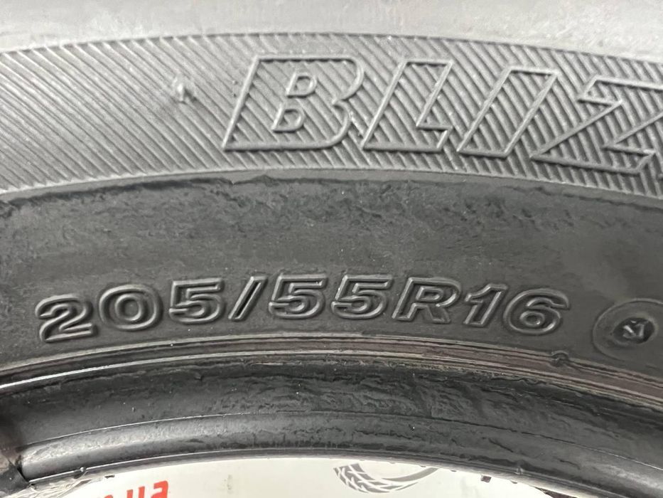205/55 r16 bridgestone blizzak vrx 6mm шини бу зима