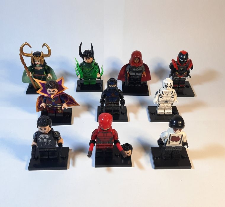 Минифигурки Marvel | аналог LEGO | кастомные персонажи
