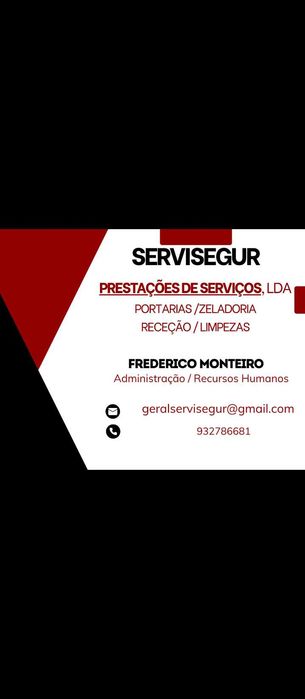 Prestação de Serviços, Lda