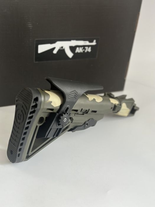 Тюнінг Обвес АК 74 АК 47 АКМ койот олива обвіс  приклад складний