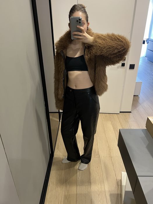 Шкіряні штани з екошкіри бренду Cenc